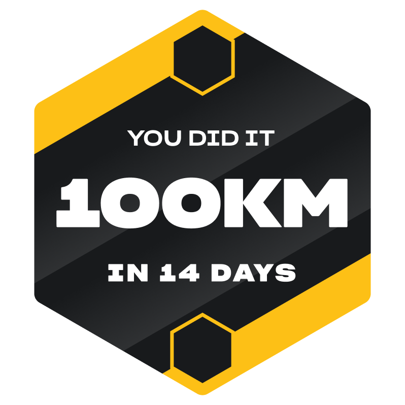 100KM in 14 Days